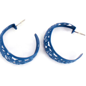 Argolla 3,5cm. de Color Labrada