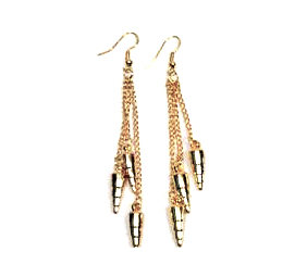 Aro Largo Cadenas y Tachas Punta