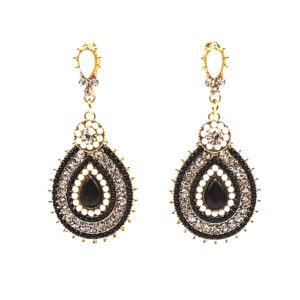 Aro Colgante con Strass