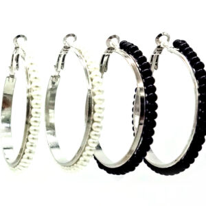 Aro Argolla con Perlas