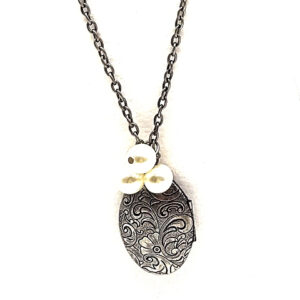 Cadena con Dije Relicario (Porta Foto)