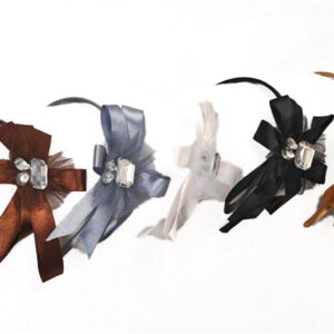 Vincha con Moño y Piedras