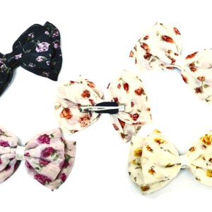 Hebilla con Moño Floreado