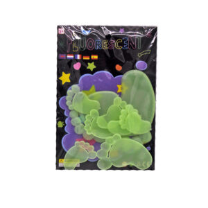 Pies con Autoadhesivo Brillan en la Oscuridad