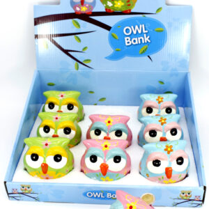 Alcancía Cerámica Lechuza