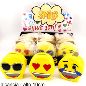 Alcancía Cerámica Smile Emojis