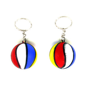 Llavero Pelota de Básquet Multicolor Soft