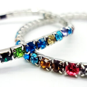 Pulsera Elastizada Strass Multicolor