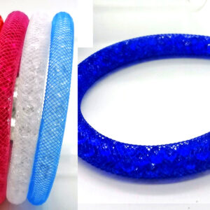 Pulsera Red con Multi Cristales Dentro