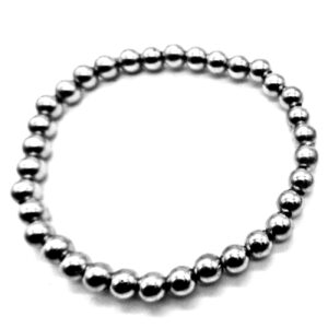 Pulsera Bolita Metal Elastizada