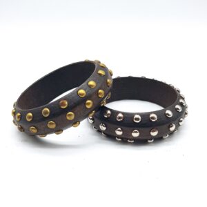 Pulsera Madera con Tachas