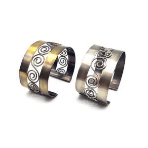 Pulsera Brazalete Metal