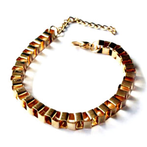 Pulsera Cadena Cuadrada