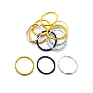 Anillo Resorte Metal Elastizado