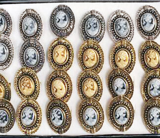 Anillo Camafeo Tamaño Regulable