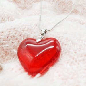 Cadena Víbora con Dije Corazón