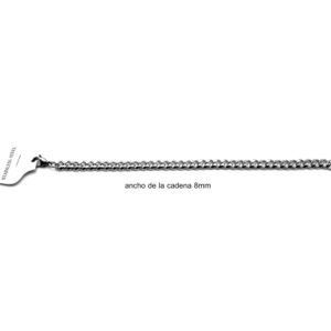 Pulsera Cadena Acero Quirúrgico