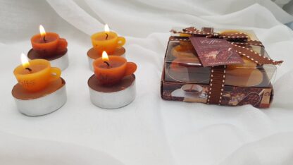 Velas con Forma Taza de Cafe Aromatica - Imagen 4