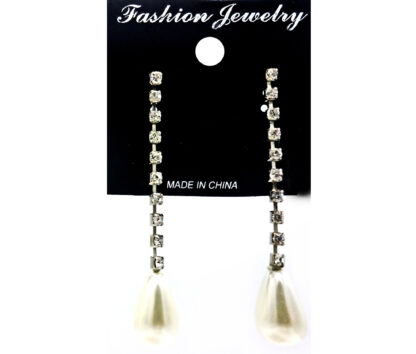 Aro de Strass con Dije Perla - Imagen 2