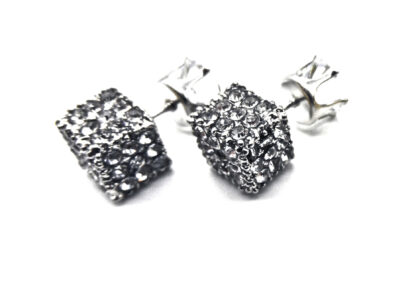 Aro Cubo con Strass - Imagen 2