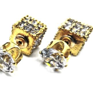 Aro Cubo con Strass