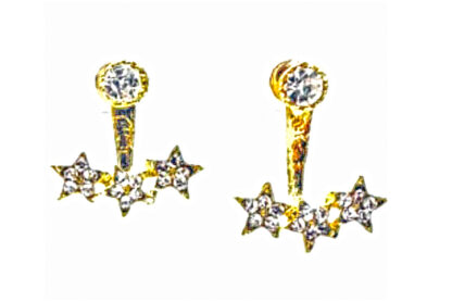 Aro Multi Estrellas con Strass - Imagen 2