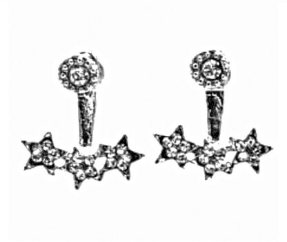 Aro Multi Estrellas con Strass