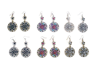 Aro Colgante Filigrana con Strass - Imagen 2