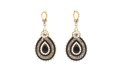 Aro Colgante con Strass