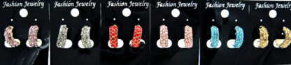 Aro Argolla con Strass Color - Imagen 4