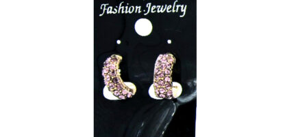 Aro Argolla con Strass Color - Imagen 3