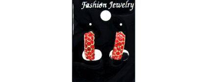 Aro Argolla con Strass Color - Imagen 2