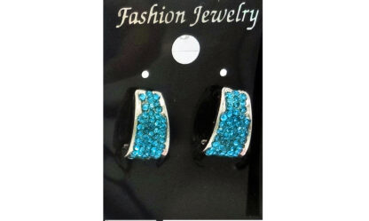 Aro Argolla con Strass Color - Imagen 2