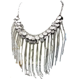 Collar Monedas y Cadenas
