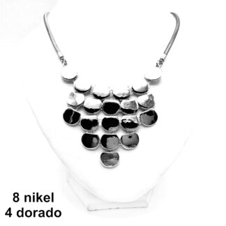 Collar Red Metalica