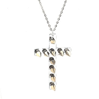Cadena con Cruz Tachas