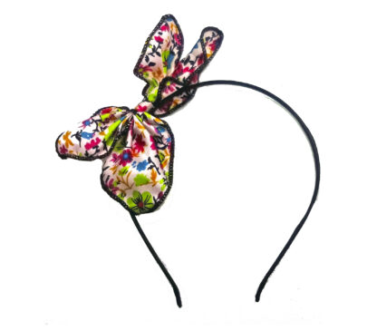 Vincha Metal Forrada con Moño Liberty