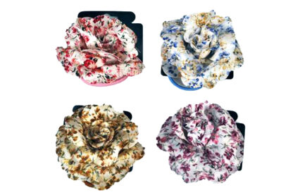 Flor Liberty con Colita, Pico y Prendedor