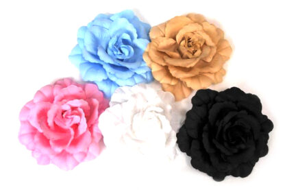 Flor con Colita, Pico y Prendedor