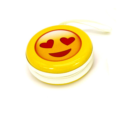 Llavero Monedero Lata Smile con Cierre