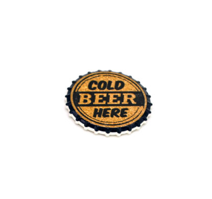 Imán Cerámico Forma Tapa de Cerveza 7,5cm - Imagen 4