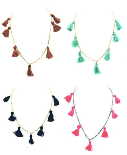 Cadena con Flecos