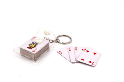 Llavero con Mazo de Mini Cartas