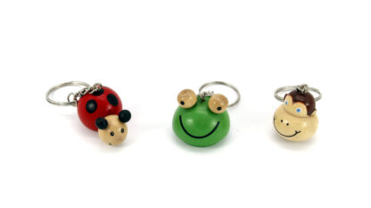 Llavero Animales de Madera