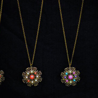 Cadena Medallón con Piedras