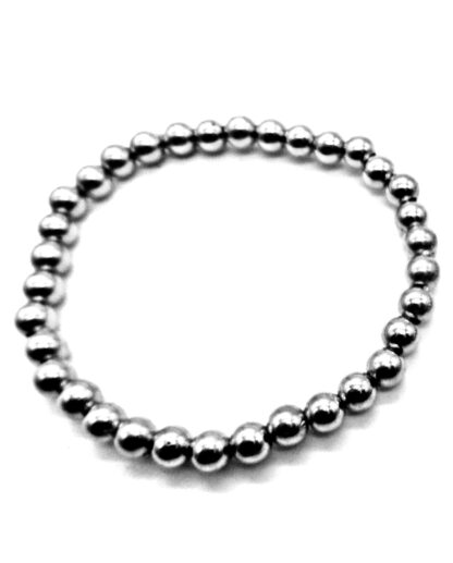 Pulsera Bolita Metal Elastizada