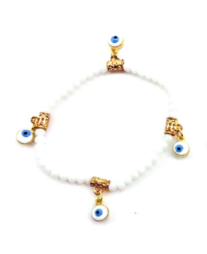 Pulsera Elastizada con Dijes Ojos