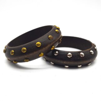 Pulsera Madera con Tachas