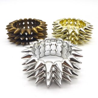 Pulsera Elastizada Tachas Triple