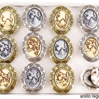 Anillo Camafeo Tamaño Regulable